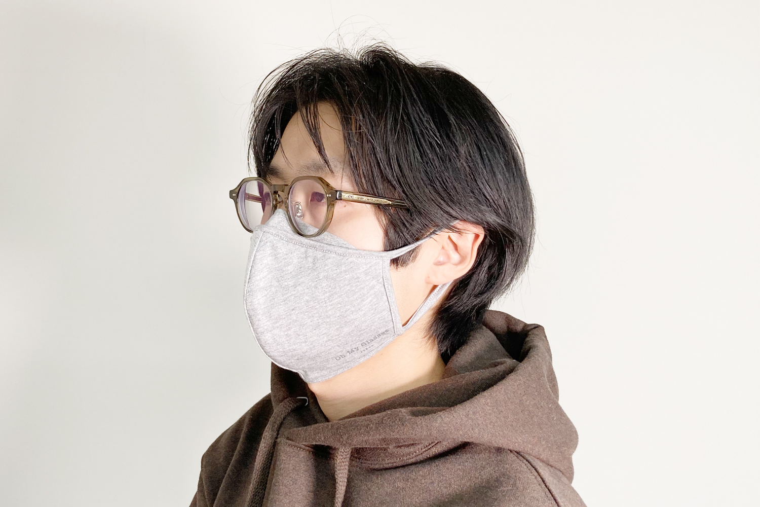 オーマイグラス メガネが曇るストレスを解消する 曇らないマスク 発売 国産コットン100 花粉付着防止 抗菌消臭効果のある こだわりの高機能マスクを3 3予約受付開始 オーマイグラス株式会社 Oh My Glasses Inc